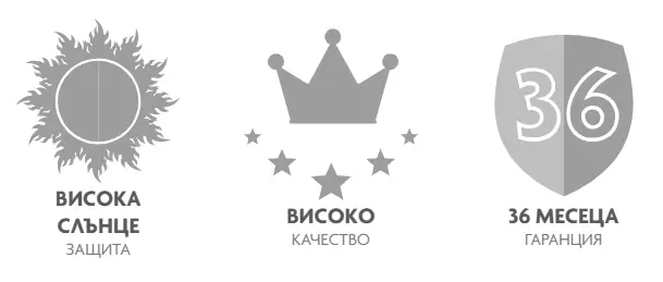 Икони за висока слънцезащита, високо качество и 36 месеца гаранция